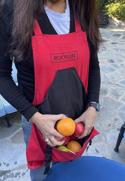 Rocklin Garden Apron – Heavy Duty Canvas Garden Apron For Women & Men | Waterproof Lining With Deep Harvest Pouch