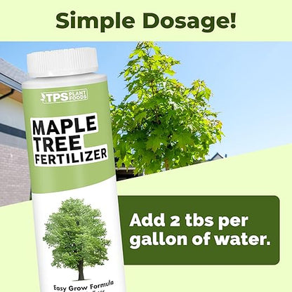 Maple Tree Fertilizer, Complete Liquid Maple Tree Plant Food, 8 oz (250mL)