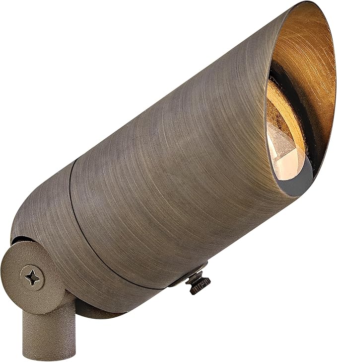 Hinkley Lumacore 120V Variable Output 2700K Accent Spot Light - Clear Glass Lens, Traditional Style - Matte Bronze Finish