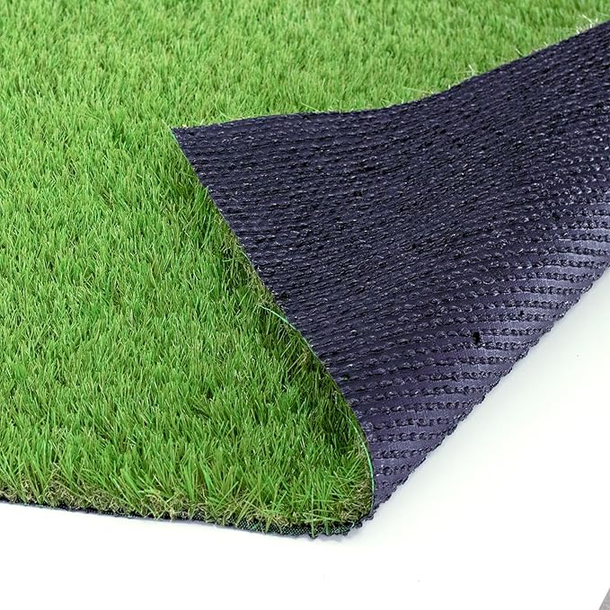 Artificial Grass Rug Outdoor Indoor 2FTX54FT Fake Grass Carpet Green Synthetic Grass Pet Turf Realistic Faux Grass Rug with Drain Holes for Garden Lawn Landscape Balcony Home Decor Patio