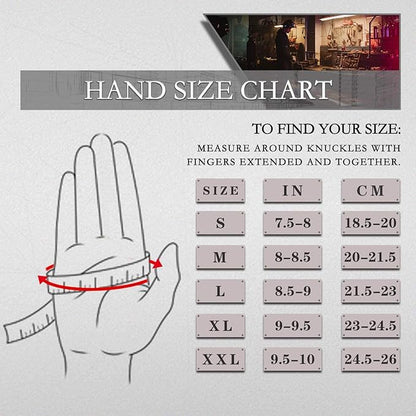 HLDD HANDLANDY 2 Pairs Leather Work Gloves for Men & Women, Reinforced Durable Palm for Welding, Farm, Gardening, Driving