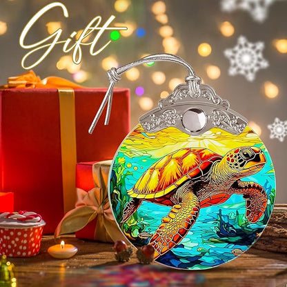 Sea Turtle Ornament - Christmas Keepsake & Stocking Stuffer - Turtle Gift