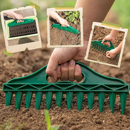 Garden Tools,Manual Garden Seeder - Plant Mat - for Planting Seedling Vegetable Tomato Pepper Flower Lawn Indoor Outdoor Cultivation