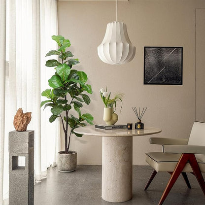 6ft Artificial Fiddle Leaf Fig Tree Plant,Fake Ficus Lyrata in Pot,Ficus Faux Plant Artificial Trees for Office Indoor Outdoor Garden Living Room Home Decor 1PCS-71in