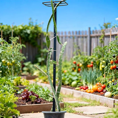 63" Metal Dragon Fruit Trellis – Durable Outdoor Garden Support for Climbing Plants, Easy Assembly Vertical Structure, Ideal for Dragon Fruit Growers