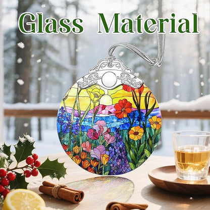 Wildflowers Christmas Ornaments: Christmas Tree Ornaments, Holiday Decor for Flower Lover, Stocking Stuffers, Gift Ideas, Housewarming Gift, Xmas Gifts & Gifts for Women