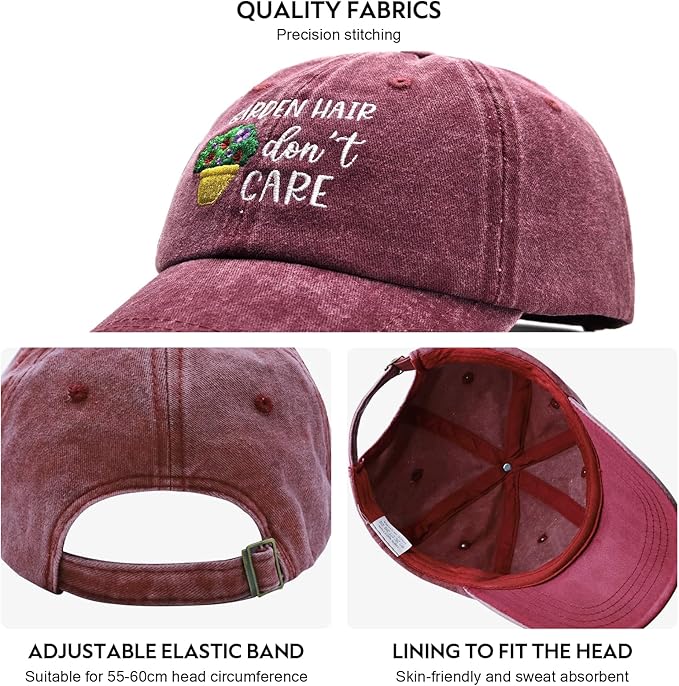 Gardening Gifts for Women - Hat, Accessories for Wife, Mom, Grandma