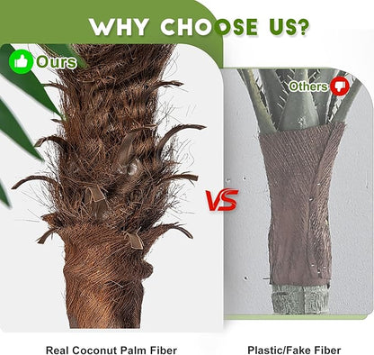 Large Artificial Palm Tree Big Faux Tropical Phoenix Trees Indoor Outdoor Realistic Floor Plants Tall Fake Plant for Modern Home Living Room Office Decor Porch Outside Patio arboles para decoracion