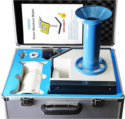 Grain Moisture Meter High Precision Grain Moisture Tester with Temperature Compensation Seed Moisture Meter for 24 Grains including Wheat, Soybean, Coffee and More