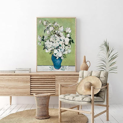 TRAMIN 14 Pcs Floral Wall Art, Flower Poster for Room Aesthetic Vintage Prints, Vintage Floral Prints for Wall Decor, French Garden Painting Spring Landscape Botanical Art Wildflower Decor (8x10 Unframed)