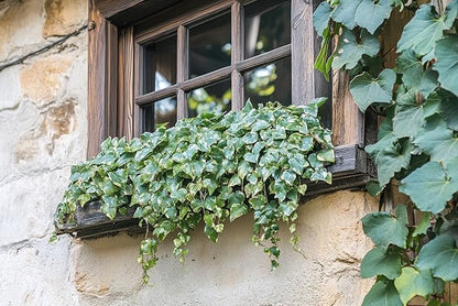 Greenwood Nursery: Live Ground-Cover Plants - Needlepoint Ivy + Hedera Helix - [Qty: 1x Pint Pot] - (Click for Other Available Plants/Quantities)