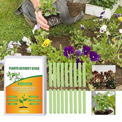 18/36Pcs Plant Fertilizers Indoor Plant Food Spikes Fertilizers Sticks Outdoor Plant Nutrition Growth