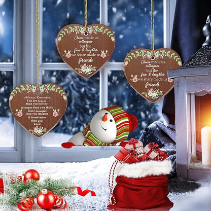 Friend Gifts for Women, Jocidea Christmas Ornaments for Friend Gift for Your Friend Thinking of You Gifts for Best Friend Friendship Gifts for Women Bridesmaid Proposal Gifts Friend