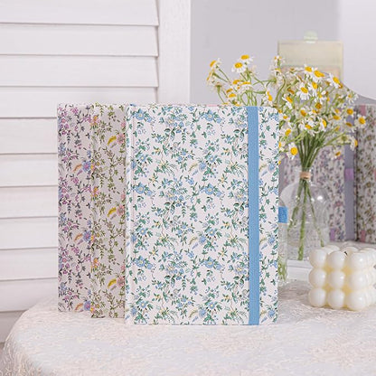 TIEFOSSI Dotted Journal Notebook for Women, A5 Dotted Grid Notebook for Writing, 190 Numbered Pages, 160 GSM Thick Paper, Travel Daily Journal, for Work Home School, Note Taking, Business, 8.4 X 5.8 In