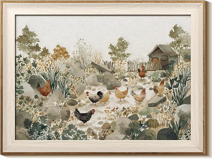 InSimSea Framed Wall Art laohauxin-kuanbiankuang0122 HK1313 16" L x 12" W