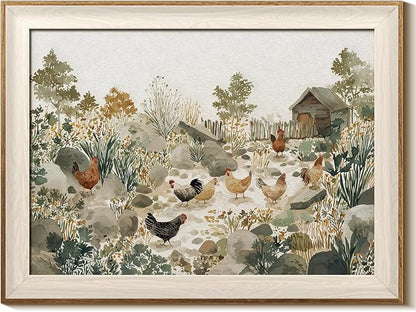 InSimSea Framed Wall Art laohauxin-kuanbiankuang0122 HK1313 16" L x 12" W