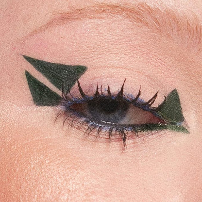 3INA The Color Pen Eyeliner 759 - Ultra Fine Tip 14H Olive Green Longwear Liquid Liner - Vibrant Colors, Matte, Smudgeproof, Flake Proof Makeup - Cruelty Free, Paraben Free, Vegan Cosmetics - Green