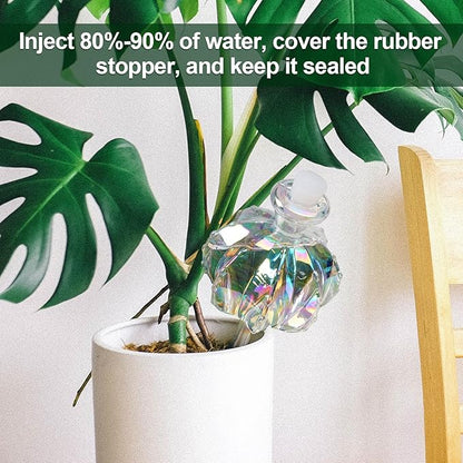 Self Watering Planter Insert. Plant Watering Devices. Plant Watering Bulbs. 3-PCS Plant Watering Globes. Rainbow Colors Cactus Shape Self Watering Globes Large. Plant Lover Gifts