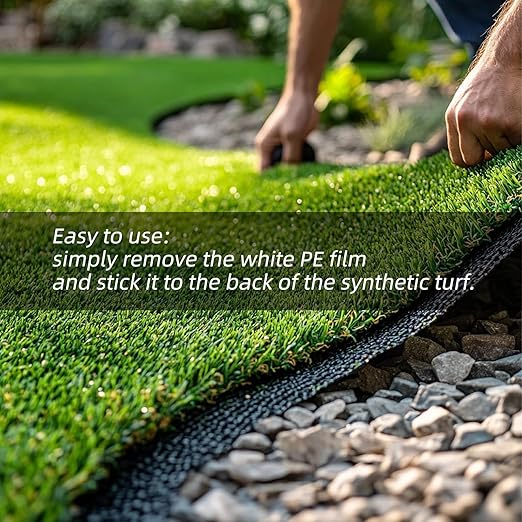 WELSTIK Professional Turf Seam Tape 6" x 33' - Green Heavy Duty Adhesive for Artificial Grass Installation & Repair - Waterproof, UV Resistant, Lawn & Putting Green Seaming