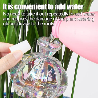 Self Watering Planter Insert. Plant Watering Devices. Plant Watering Bulbs. 3-PCS Plant Watering Globes. Rainbow Colors Cactus Shape Self Watering Globes Large. Plant Lover Gifts