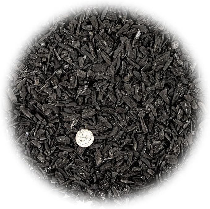 Gardenera - 10 Quart - Premium Horticultural Charcoal for Indoor Plants | Black Diamond Soil Amendment for Orchids, Terrariums, and Gardening (2 Bags of 5 Quart)