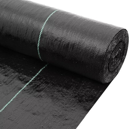 Doniks 13x65ft Driveway Fabric,5OZ Commercial Heavy Duty Weed Barrier Fabric, Garden Landscape Fabric,French Drain Fabric for Erosion Control,Landscape Fabric,Weed Barrier,Construction Projects
