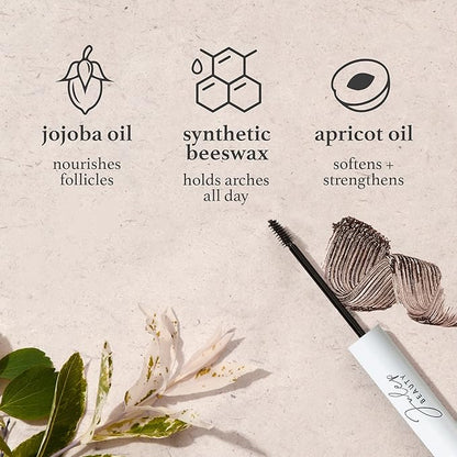 Julep Brow 101 Sculpting Pencil & Tinted Brow Gel Set - Dual-Ended Eyebrow Tool with Brush and Precision Tip - Long-Lasting, Waterproof Formula for Perfectly Defined and Tinted Brows -Medium Brown
