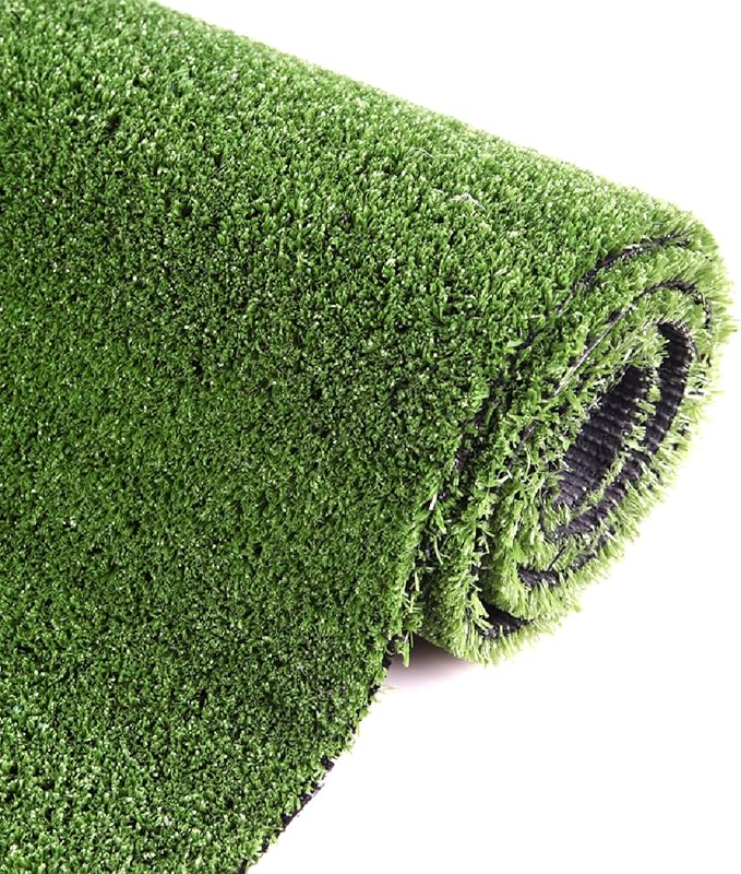 Artificial Grass Turf, 7ft x 21ft 0.4" Pile Height, Indoor Outdoor Fake Astroturf Rug Carpet Mat for Balcony Decor Backyard Patio Backdrop Fence Wall Decorations Dogs