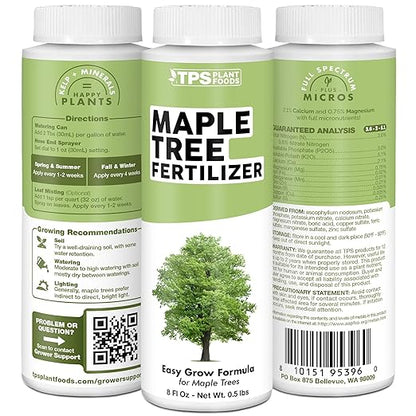 Maple Tree Fertilizer, Complete Liquid Maple Tree Plant Food, 1 Gallon (128 oz)