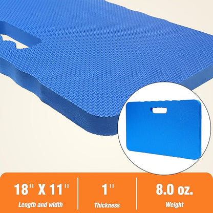 Gardzen 3-Pack Garden Kneeling Pad - For Gardening, Baby Bath, Yoga, Pilates, Exercise, Blue