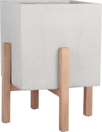 SAFAVIEH Outdoor Collection Anston Concrete Planter
