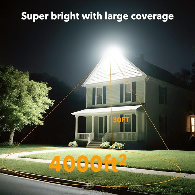 200W LED Parking Lot Light,5000K 28000LM Outdoor floodlights with Dusk to Dawn Photocell,IP65 Waterproof AC100-305V, Outdoor Shoebox Lighting with Trunnion Wall Yoke Mount for Yard Garage Barn