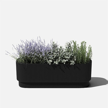 Veradek Demi Series Raised Garden Bed - Self-Watering Planter for Backyard & Garden | All-Weather Use