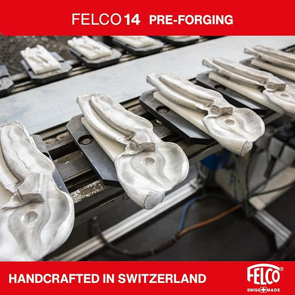 Felco F 14 Pruning Shears – 7.1" Garden Clippers for Small Hands with Bypass & Anvil Blades | Hand Pruners for Gardening | Garden Tool Cutter with Forged Alloy Steel Build, Lightweight Swiss Design