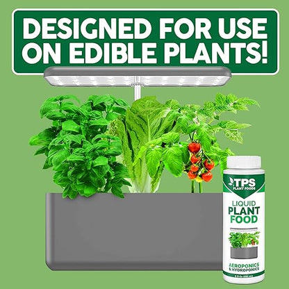 Liquid Plant Food for use in AeroGarden, IDOO and Hydroponic Growing Systems, Liquid Fertilizer 1 Gallon (128 oz)