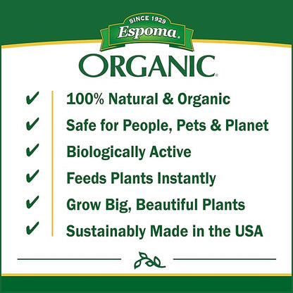 Espoma Organic 8 Ounce Concentrated Tomato! Plant Food - Plant Fertilizer for All Types of Tomatoes and Other Vegetables. for Organic Gardening. Pack of 1.