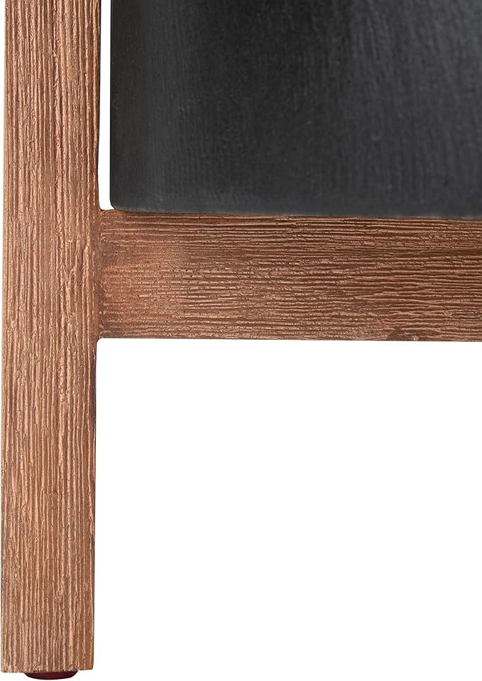 SAFAVIEH Outdoor Collection Jesper Natural/Black Concrete Planter