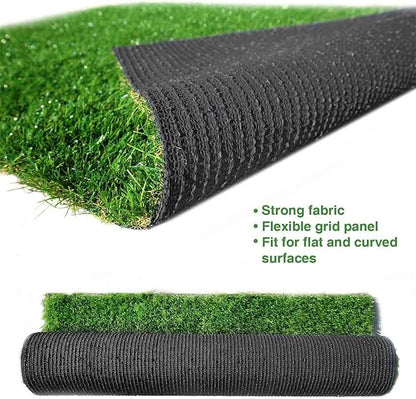 LITA Realistic Artificial Grass Turf Lawn Customized Size 1 x 28 Feet, 1.38" Indoor Outdoor Garden Lawn Landscape Synthetic Grass Mat Fake Grass Rug