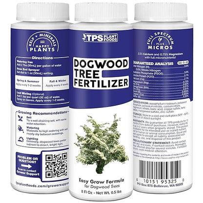 Dogwood Tree Fertilizer, Complete Liquid Dogwood Plant Food, 32 oz (1 Quart)