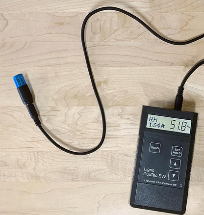BW-B Package - Multi-Function Pinless Moisture Meter and Humidity Meter with Thermo-Hygrometer Function - Digital Moisture & Temperature Humidity Monitor for Wood, Concrete, Drywall, Flooring