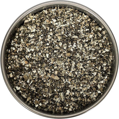 Horticultural Organic Vermiculite by GARDENERA - (Made in Ukraine) - Medium Grade - Natural Soil Additive for Potted Plants, Orchids, Hydroponics, Terrariums (5 Quart)