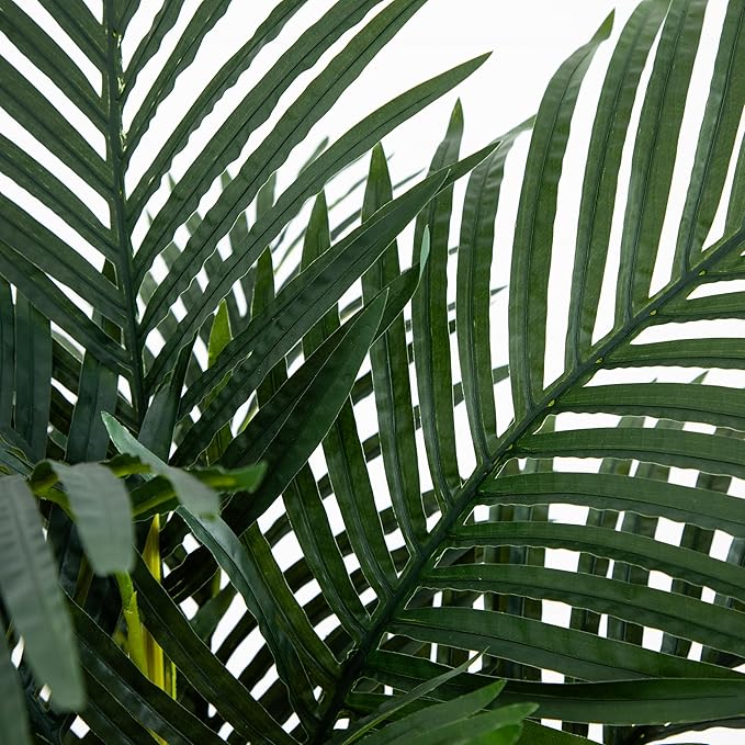 Nearly Natural 4ft Golden Cane Palm Artificial Tree