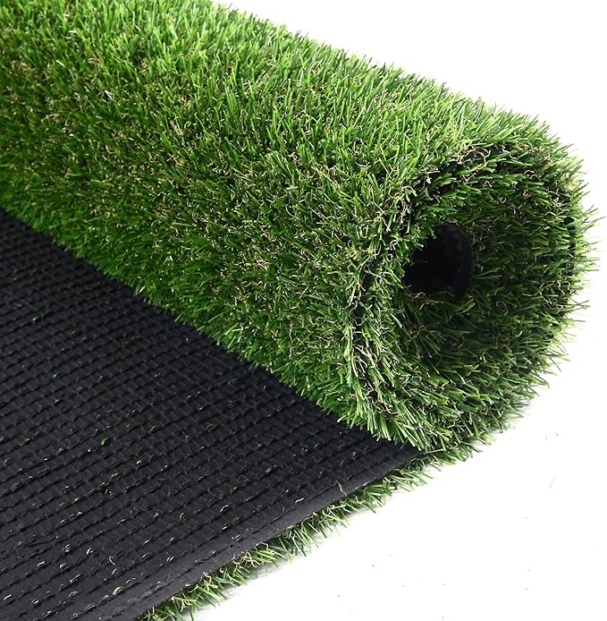 Artificial Grass Turf, 1ft x 59ft (59 ft²) 20mm Pile Height Indoor Outdoor Synthetic Realistic Faux Fake Astroturf Rug Carpet Mat for Balcony Decor Playground Patio Dogs