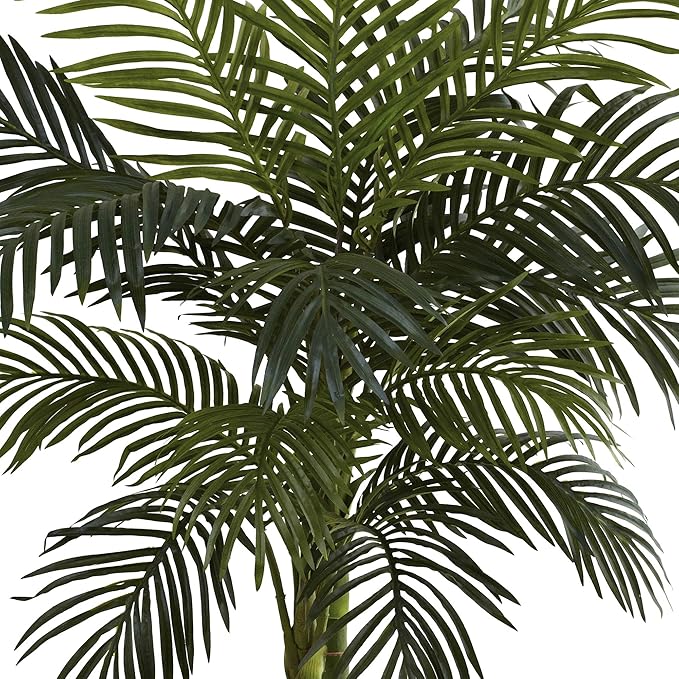 Nearly Natural 4ft Golden Cane Palm Artificial Tree