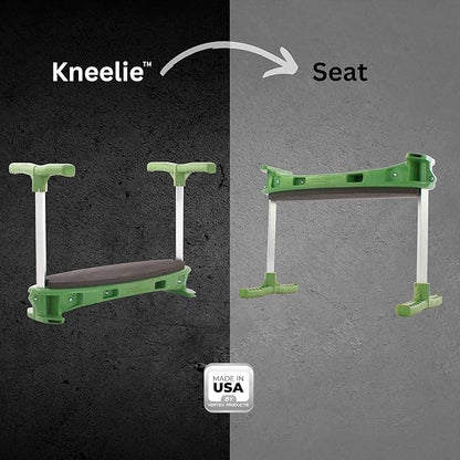 TheXceptional Kneelie | Ergonomic Kneeling Bench Garden Stool for Gardening and Kneeler with Easy Up Assist Handles | Durable Garden Kneelers for Seniors | Made in USA by Vertex Products | Model EX150