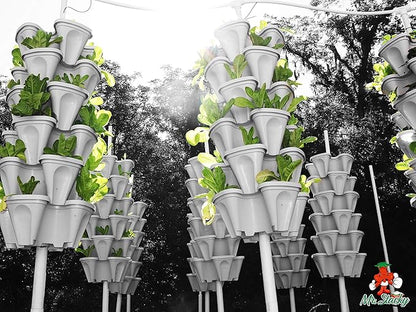 Large Stackable Planters (Stone)