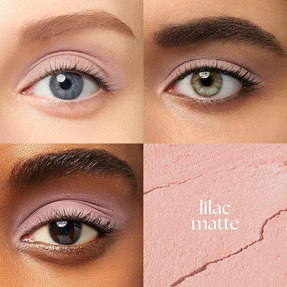 Julep Eyeshadow 101 Cream-to-Powder Waterproof Shadow Stick – Lilac Matte – Long-Lasting, Crease-Proof, Light Lavender Matte Cream Eyeshadow with Built-in Smudger
