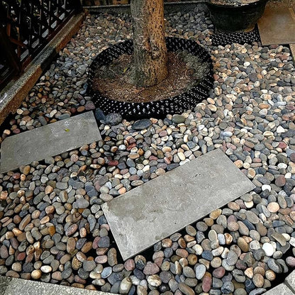 5 lbs Pebbles for Plants, 1-2 Inch Decorative River Rocks for Plants Indoor, Landscape, Garden, Aquarium, Fountain, Walkways and Outdoor Decorative Stones