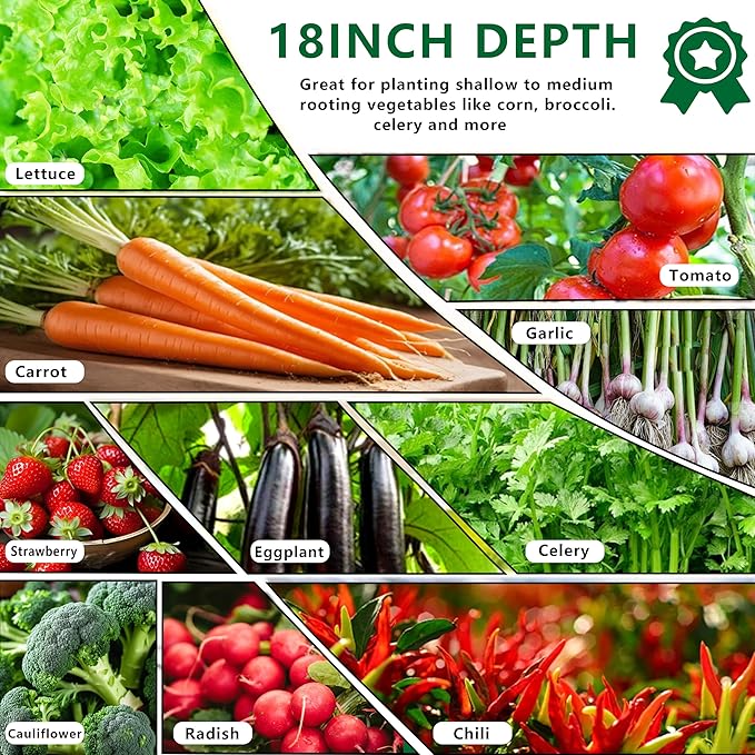 12x2x1.5FT Galvanized Raised Garden Bed,Vegetable Boxes-Rectangle Metal Flower Box,Large Planter Raised Beds Outdoor Garden for Planting,Fruit,Herb-Silver