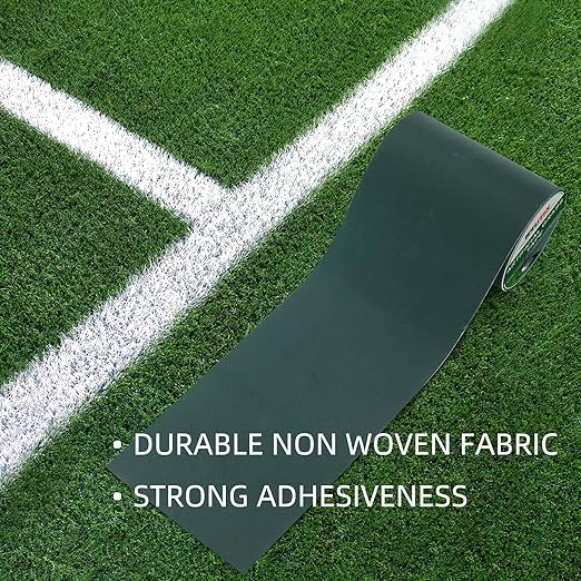WELSTIK Professional Turf Seam Tape 6" x 33' - Green Heavy Duty Adhesive for Artificial Grass Installation & Repair - Waterproof, UV Resistant, Lawn & Putting Green Seaming